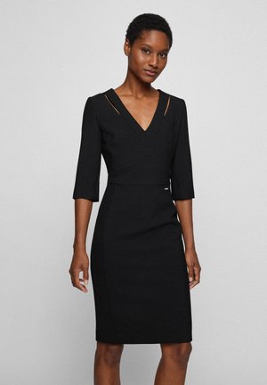 DILIRA - Robe fourreau - schwarz