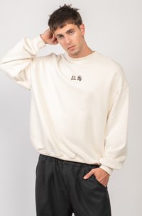 Kaotiko CREW TIANLONG UNISEX - Sweatshirt - ivory