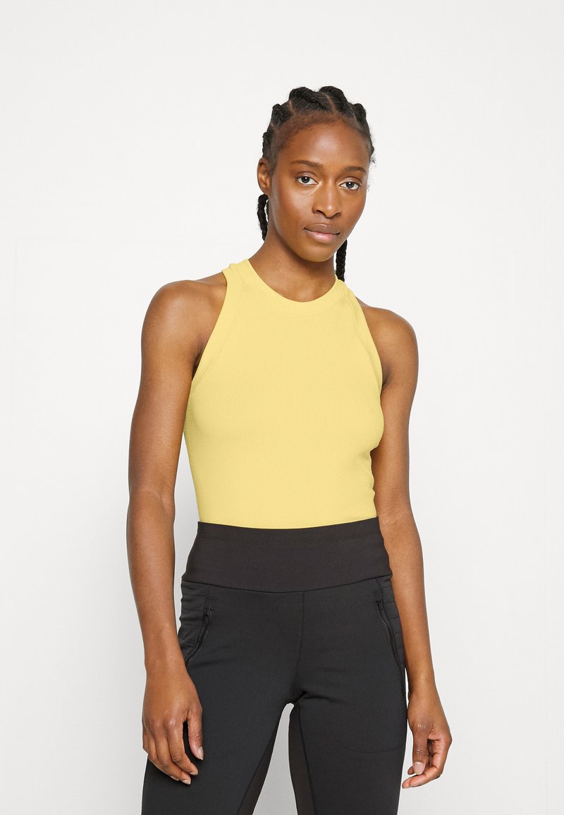 Athleta RENEW RACERBACK SEAMLESS TANK - Top - lunaria yellow