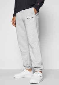 Champion ICONS ELASTIC CUFF SMALL LOGO - Jogginghose - grey