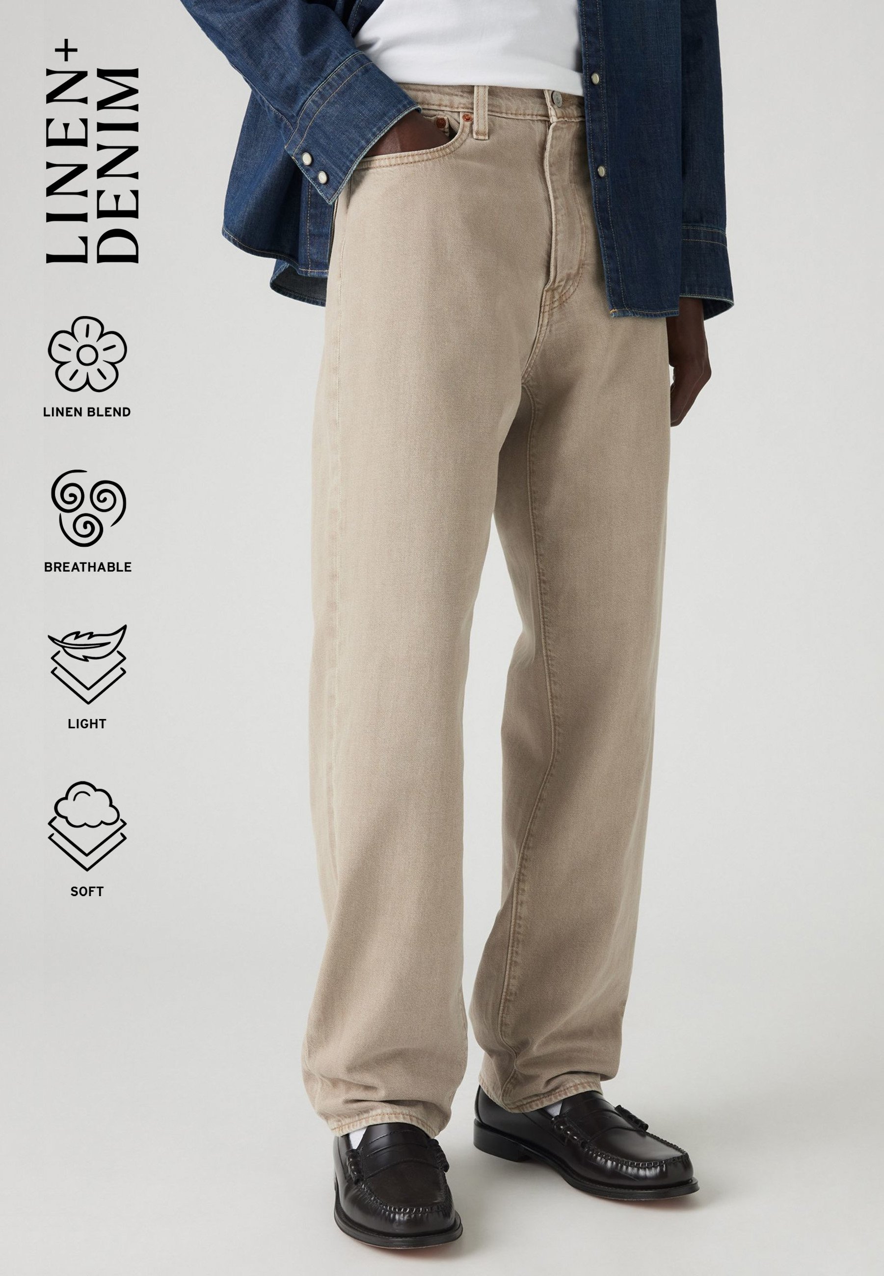 Levi's Heren 568 Loose Straight Denim Jeans - Vergelijk prijzen