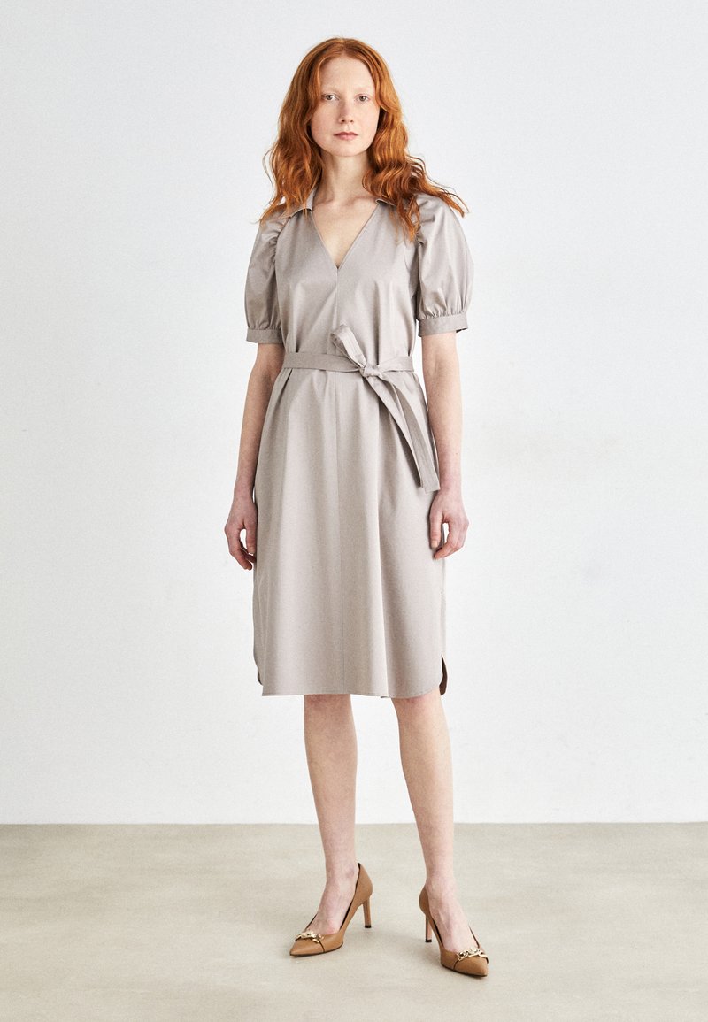 BOSS DEPERA - Rochie de zi - open beige