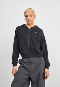 Nike Sportswear - Sudadera con cremallera - black/sail Imagen en miniatura 1