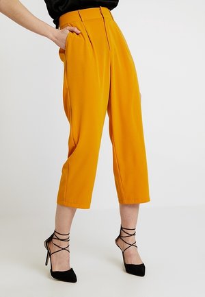 Housut - mustard yellow