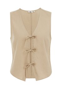 Weste - beige