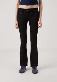 G-Star - MIDGE MID - Jeans Bootcut - pitch black Thumbnail-Bild 1