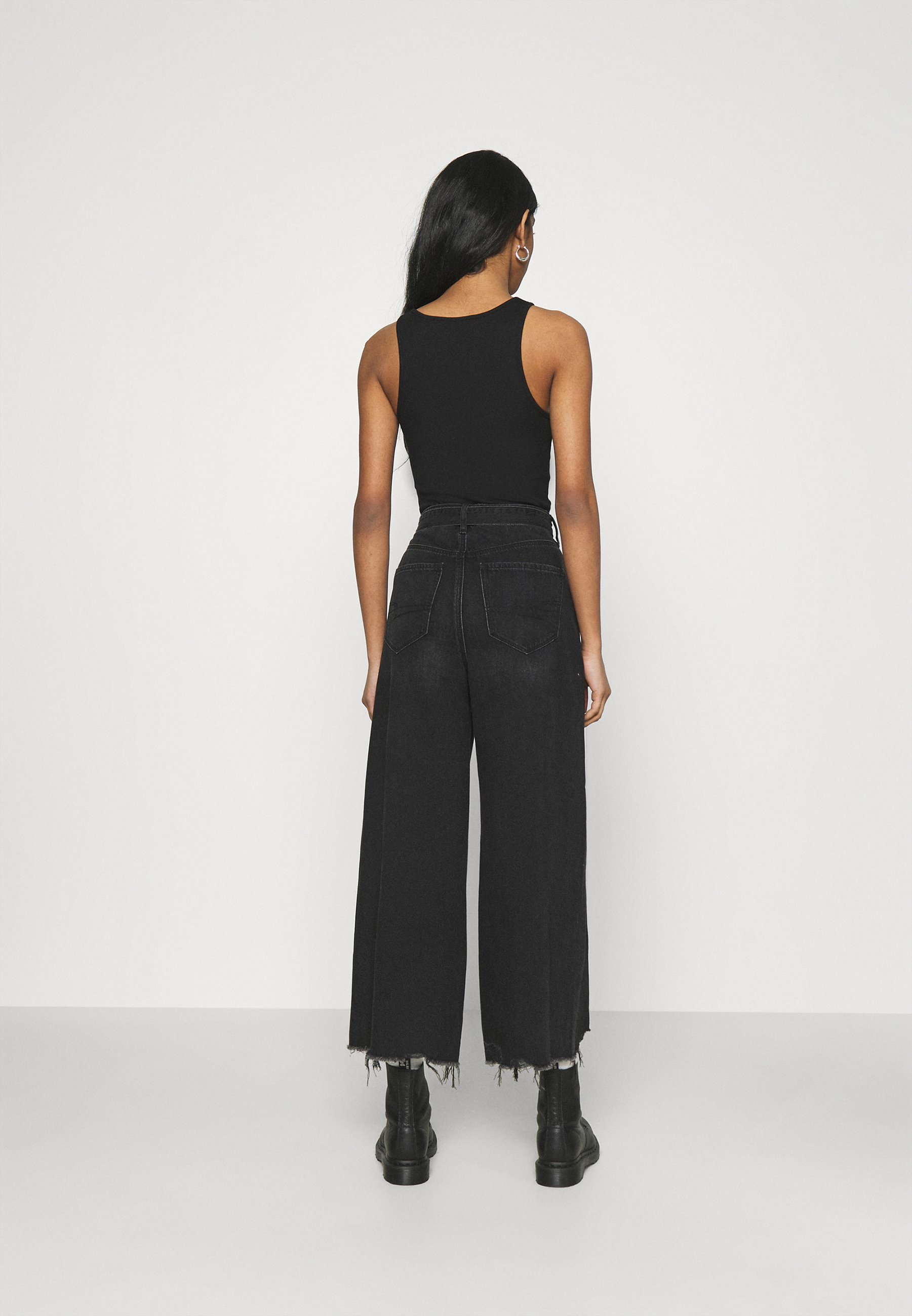 American Eagle WIDE LEG CROP - Flared 