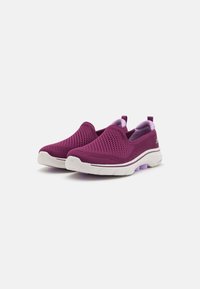 Skechers GO WALK - Sapatos sem atacadores - plum