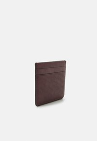 Lauren Ralph Lauren LEATHER CARD CASE - Maks - vintage burgundy