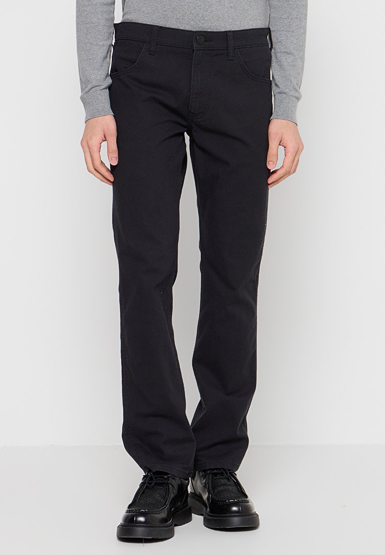 Wrangler Straight leg jeans zwart Wrangler Straight leg jeans zwart