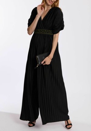 MATERNITY PLEATED - Jumpsuit - black