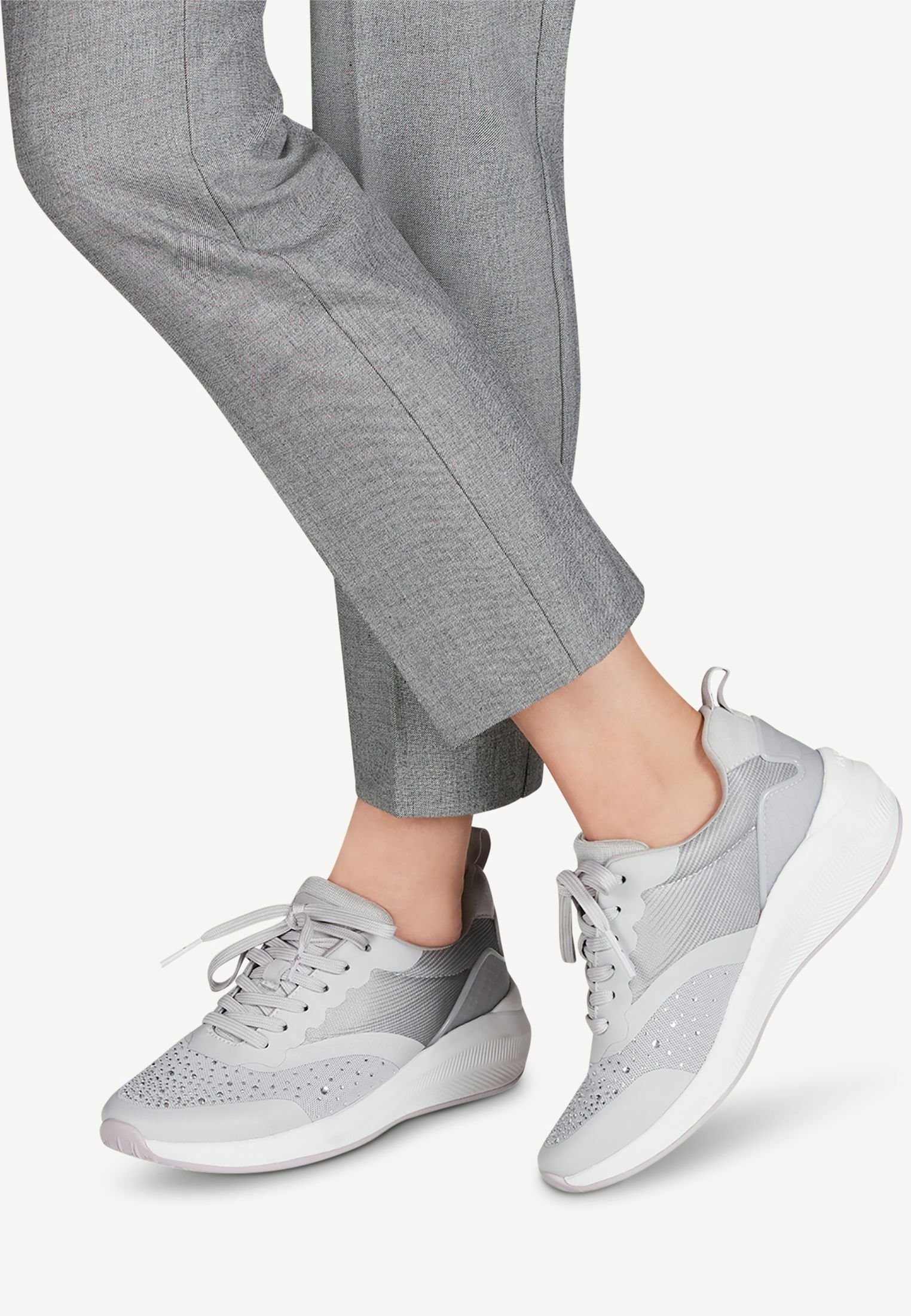 Tamaris Sneakers laag - stone/Grijs - Zalando.nl