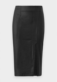 VMBAABA SLIT SKIRT - Saia lápis - black