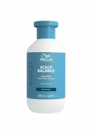 WELLA PROFESSIONALS INVIGO SCALP BALANCE OILY SCALP SHAMPOO 300ML - Schampo - blue