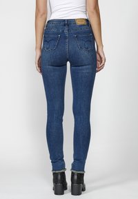 Koroshi Slimfit džínsy - azul osc   dark blue