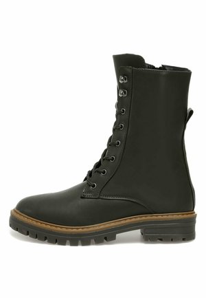 MILITARY - Lace-up ankle boots - khaki