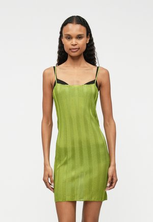 ANAIS STRING DRESS - Robe pull - green