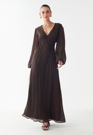 PALAMINO - Maksi garuma kleita - chocolate