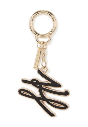 AUTOGRAPH ENAMEL - Keyring - black/gold-coloured