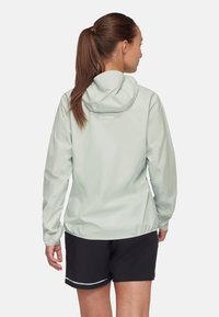 Mammut AENERGY HOODED - Hardshelljacka - silver sage