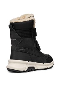 Geox J FLEXYPER PLUS - Botas para la nieve - black