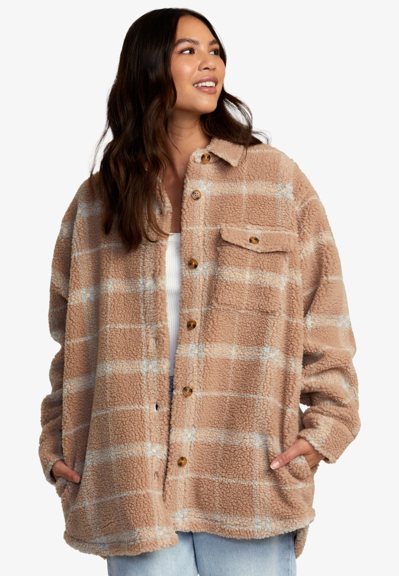 RVCA Halflange jas bruin