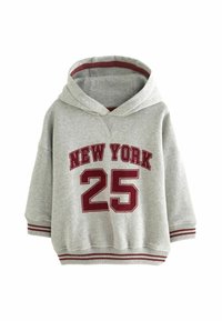 Next VARSITY - Kapuutsiga pusa - grey burgandy