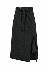 Soyaconcept KIMBERLY - Fustă în formă de A - dark grey denim