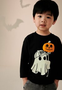 Next HALLOWEEN  - REGULAR FIT - Bluză cu mânecă lungă - black