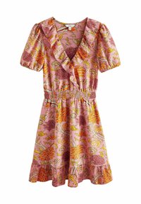 Next MINI RUFFLE - REGULAR FIT - Freizeitkleid - william morris pink floral