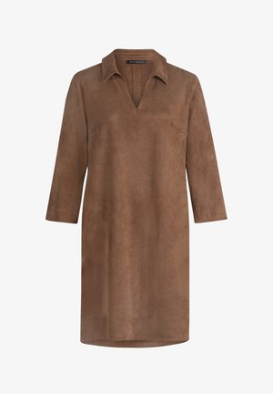 Betty Barclay, BETTY BARCLAY MIT KNOPFLEISTE HEMDBLUSENKLEID - Robe de jour - dark coffee