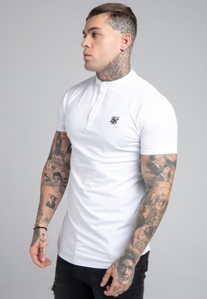 GRANDAD COLLAR - Poloshirt - white