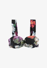 Non selezionato, black red floral