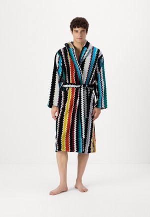 CURT HOODED BATHROBE UNISEX - Bademantel - multicolor