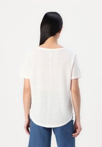 GAP BLEND SCOOP - T-shirts - fresh white