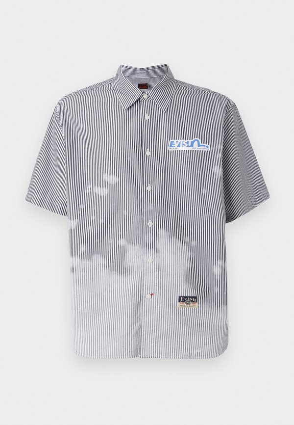 STRIPED SHIRT STICKER LOGO  - Shirt3