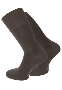 Normani 6 PAAR BAMBUS GESUNDHEITS - Socken - braun