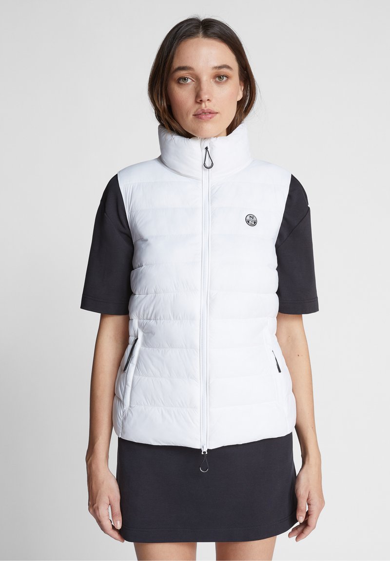 Damen Leichte Jacken | North Sails RHEA Weste weiss/weiß - NB90331 Damen Leichte Jacken | North Sails RHEA Weste weiss/weiß - NB90331