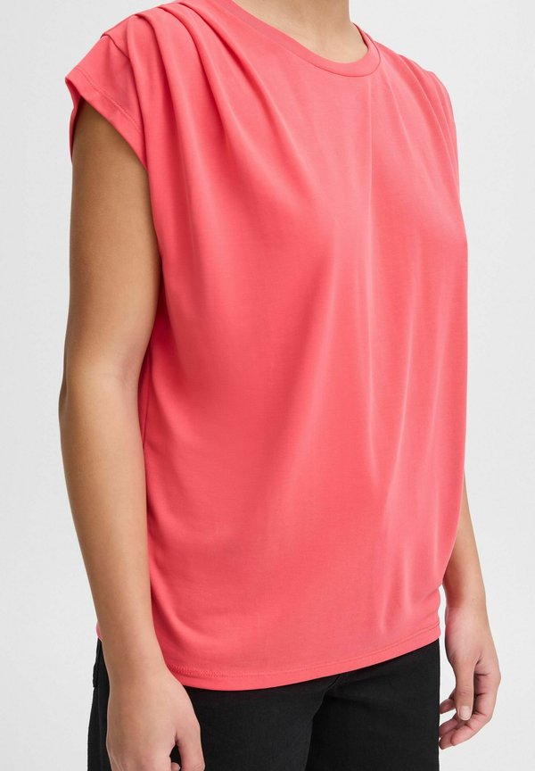 IHLisken - Print T-shirt - geranium2