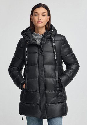 Polo Club SHINY RWITH HOODED W LS SF HC Z-N C - Manteau d'hiver - black
