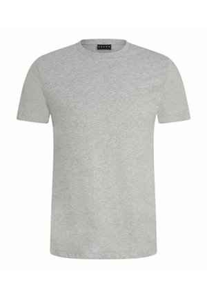 FALKE BASIC ROUND NECK - T-shirt basique - light grey