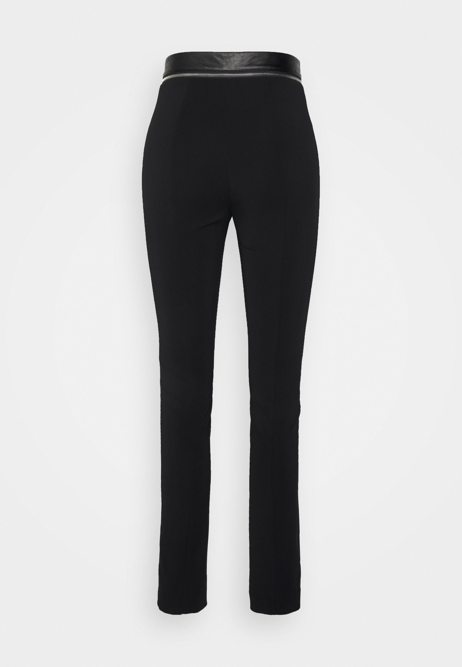 Patrizia Pepe PANTALONI TROUSERS - Broek - nero/Zwart - Zalando.nl