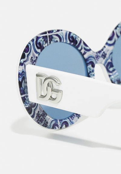Dolce&Gabbana Akiniai nuo saulės - white/blue maiolica