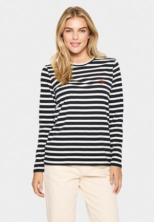 Saint Tropez IDALIA LS - Long sleeved top - black