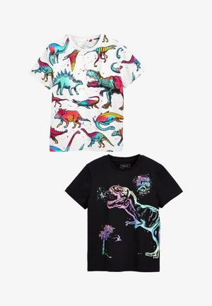 2 PACK - T-shirt con stampa - rainbow dino