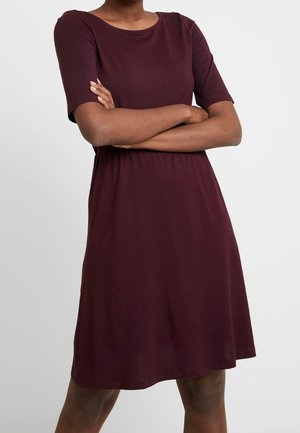 Jerseykleid - dark purple