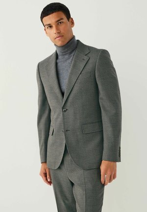 REGULAR FIT - PUPPYTOOTH  - Suit jacket - charcoal grey