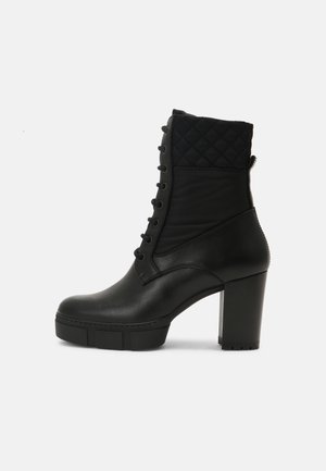 Bottines à plateau - black