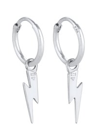 Elli FLASH HOOPS - Náušnice - silberfarben