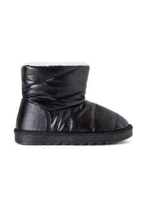 United Colors of Benetton PADDED LAMINATED EFFECT- WITH BACK  - Stivali da neve  - black